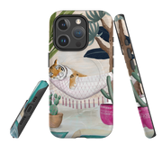 iPhone MagSafe Tough Case - Tiger Hammock By Bex Parkin