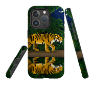 iPhone MagSafe Tough Case - Tiger Night By Bex Parkin