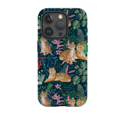 iPhone Tough Case - Tiger Pattern By Caroline Bonne Muller