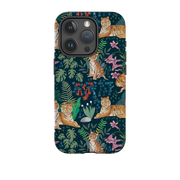 iPhone Tough Case - Tiger Pattern II By Caroline Bonne Muller