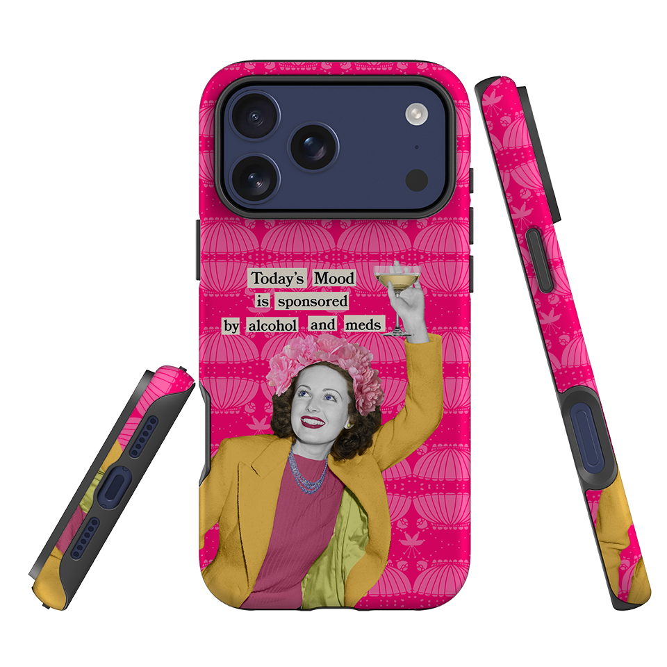 iPhone Tough Case - Todays Mood By Clare Jordan