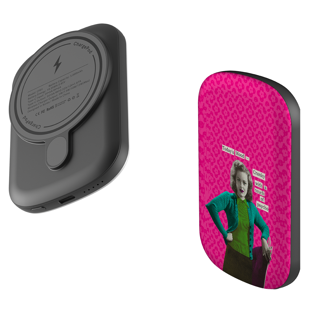 MagSafe Power Bank - Todays Mood By Clare Jordan