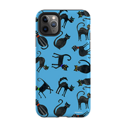 iPhone Tough Case - Tossed Cats By Tracey English