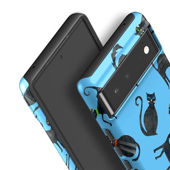 Google Tough Case -  Tossed Cats By Tracey English