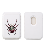 Tracy's Spider MagSafe Wallet- White