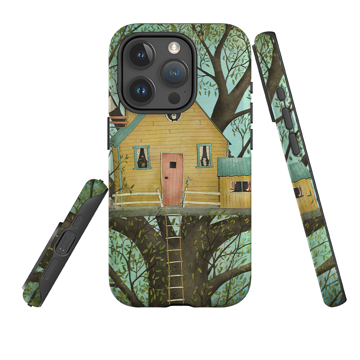 iPhone Tough Case - Tree House By Maja Lindberg