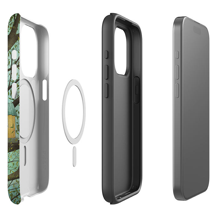 iPhone MagSafe Tough Case -  Tree House By Maja Lindberg