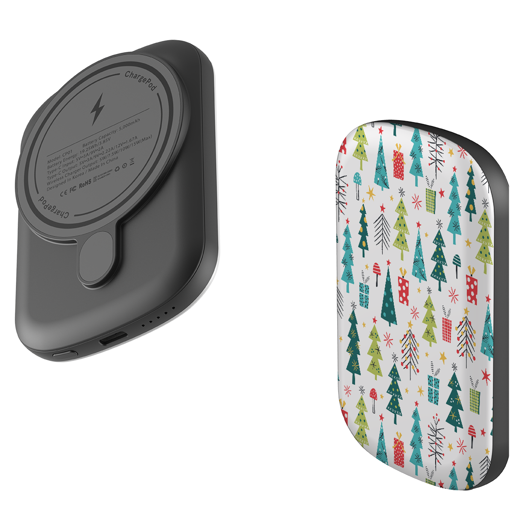 MagSafe Power Bank - Trees By Ali Brookes