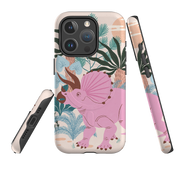 iPhone MagSafe Tough Case - Triceraptops By Meghann Rader