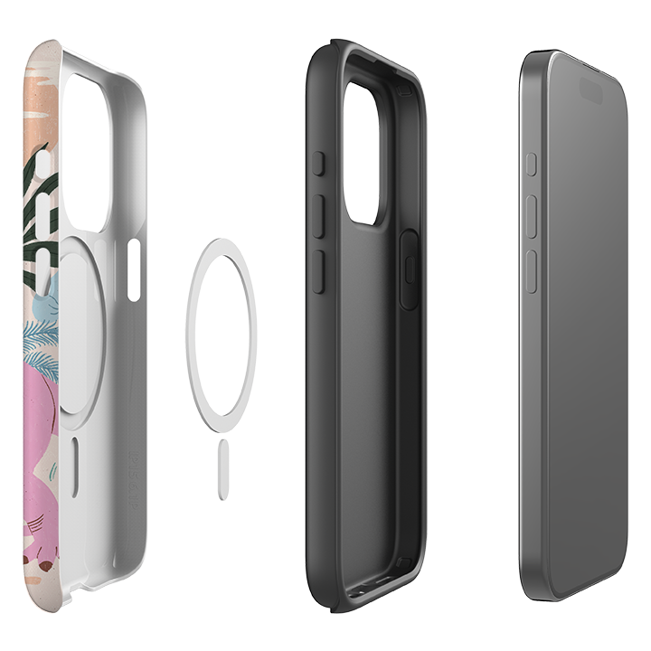 iPhone MagSafe Tough Case - Triceraptops By Meghann Rader