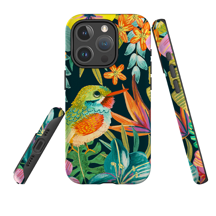 iPhone MagSafe Tough Case -  Tropical Bird By Caroline Bonne Muller