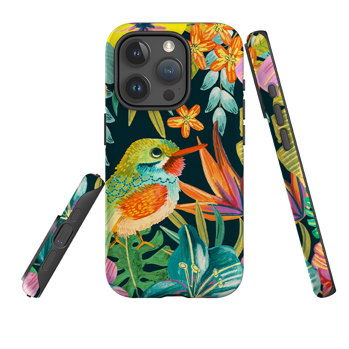 iPhone Tough Case - Tropical Bird By Caroline Bonne Muller