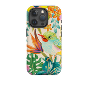 iPhone Tough Case - Tropical Bird II By Caroline Bonne Muller