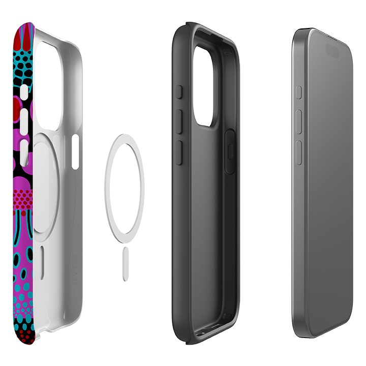 iPhone MagSafe Tough Case -  Tropical Spot By Cressida Bell