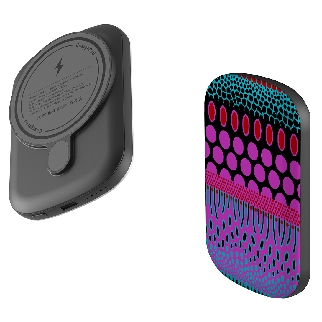 MagSafe Power Bank - Tropical Spot By Cressida Bell