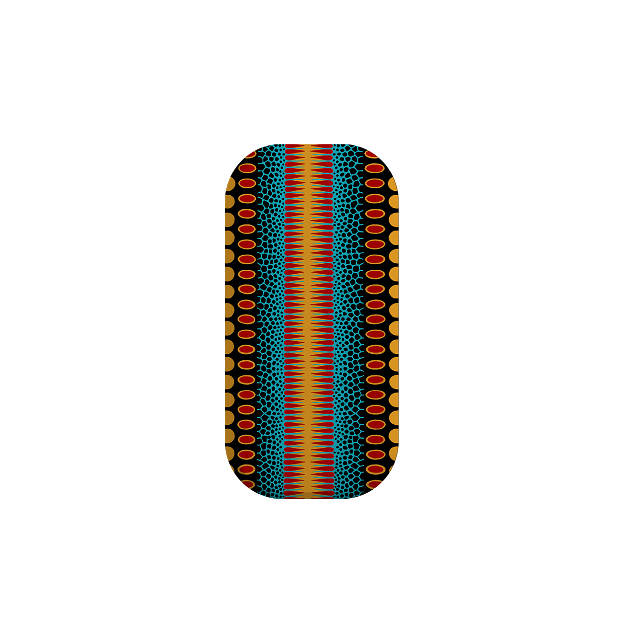 Tropical Spot Vertical By Cressida Bell Phone Stand