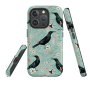iPhone MagSafe Tough Case - Tui Light Blue By Katherine Quinn