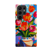 Samsung Tough Case - Tulip Pot Floral