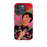 iPhone Tough Case - Tulip Woman By Caroline Bonne Muller