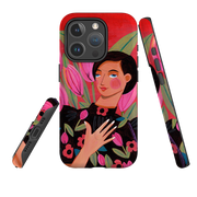 iPhone MagSafe Tough Case -  Tulip Woman By Caroline Bonne Muller