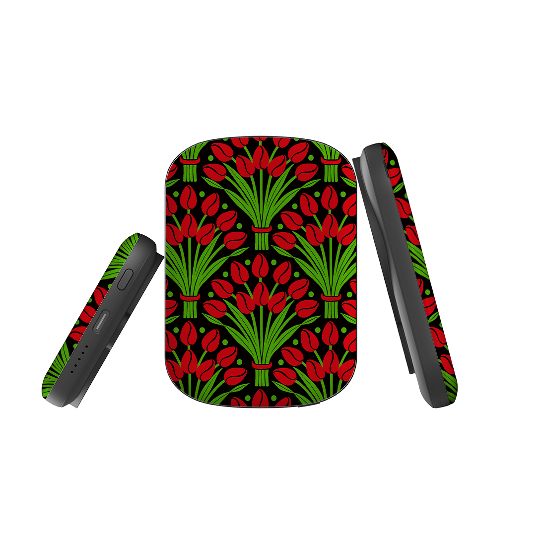 MagSafe Power Bank - Tulips By Cressida Bell
