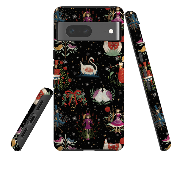 Google Tough Case -  Twelve Days Black By Maja Lindberg
