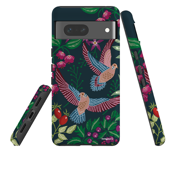 Google Tough Case -  Two Turtle Doves By Kate Heiss