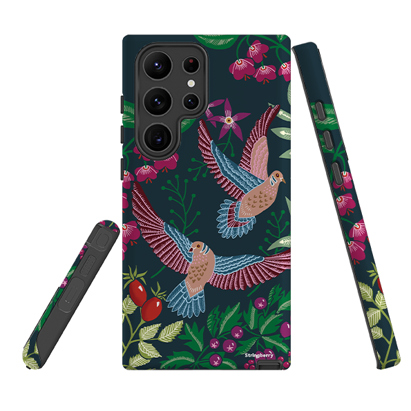 Samsung Tough Case - Two Turtle Doves By Kate Heiss