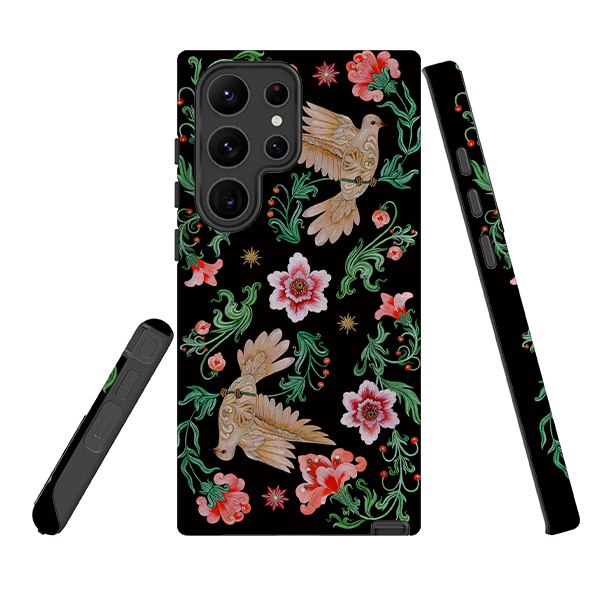 Samsung Tough  Case - Two Turtle Doves By Maria Matos