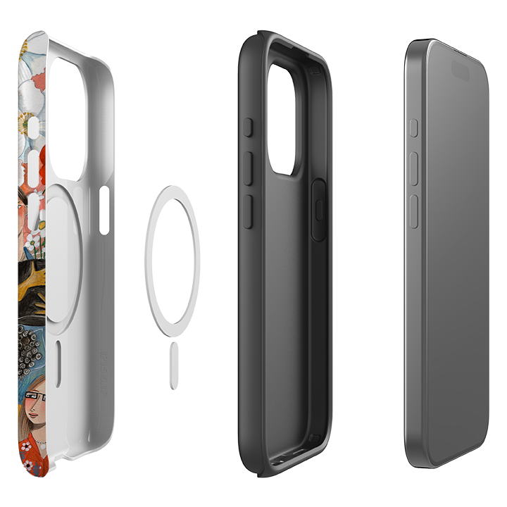 iPhone MagSafe Tough Case -  United By Caroline Bonne Muller