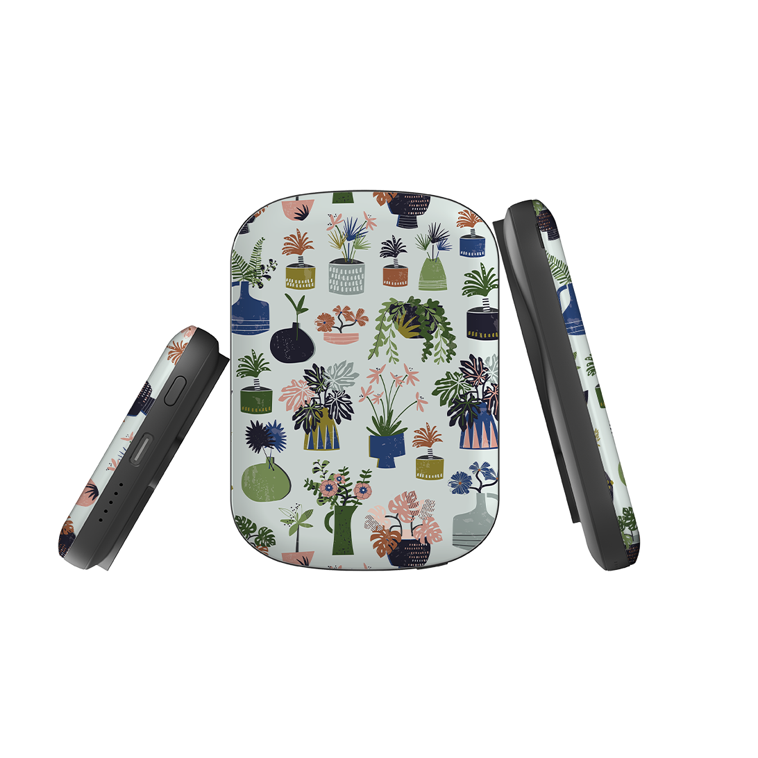 MagSafe Power Bank - Urban Jungle By Ali Brookes