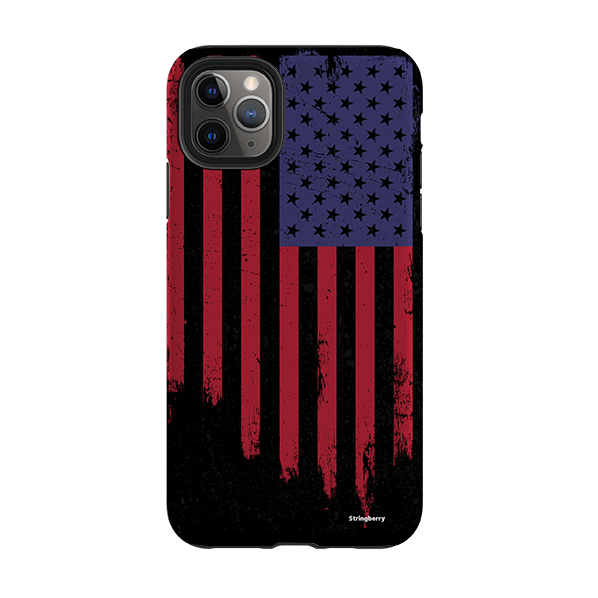 iPhone Tough Case - US Grunge Flag II