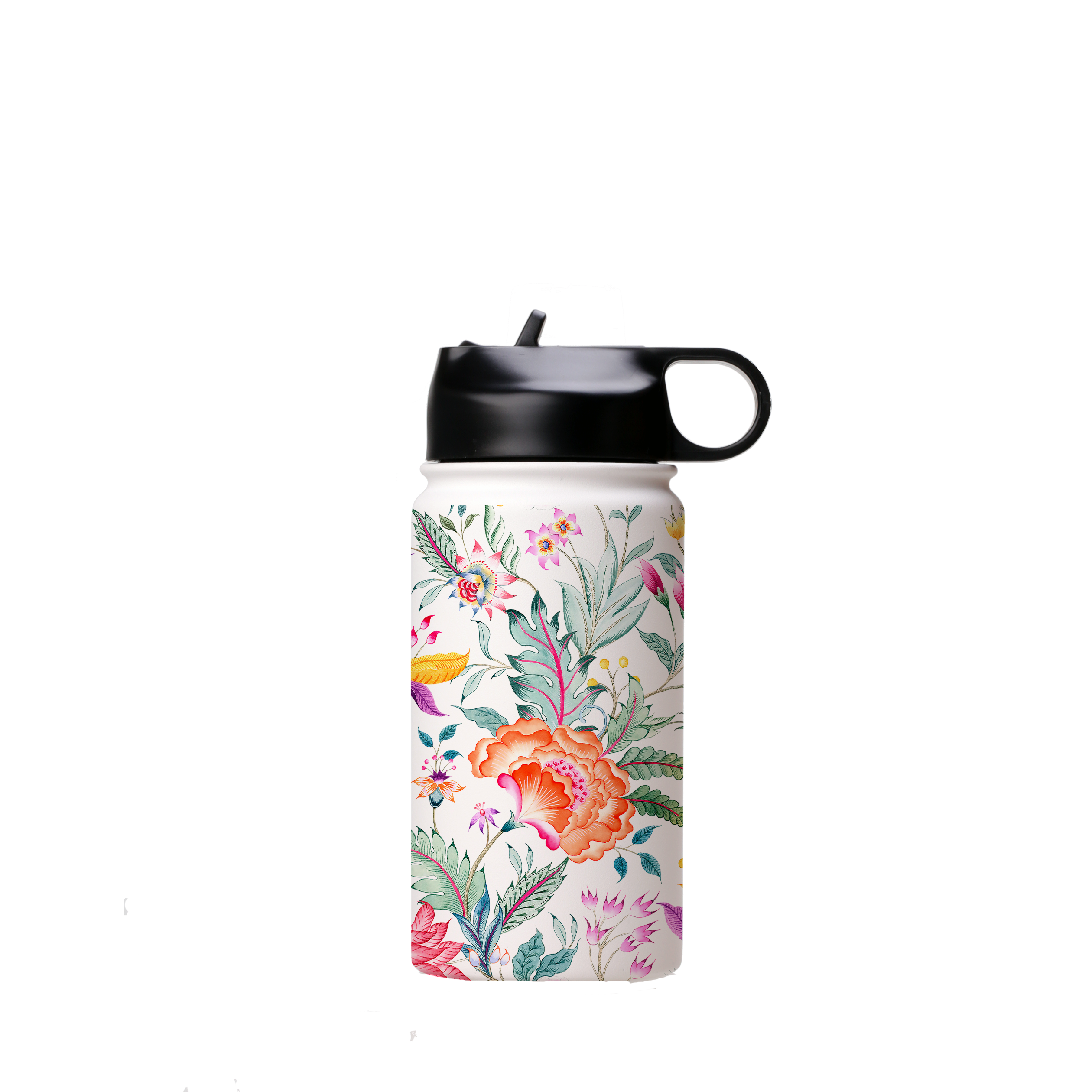 Vale Floral Insulated Stainless Steel Water Bottle