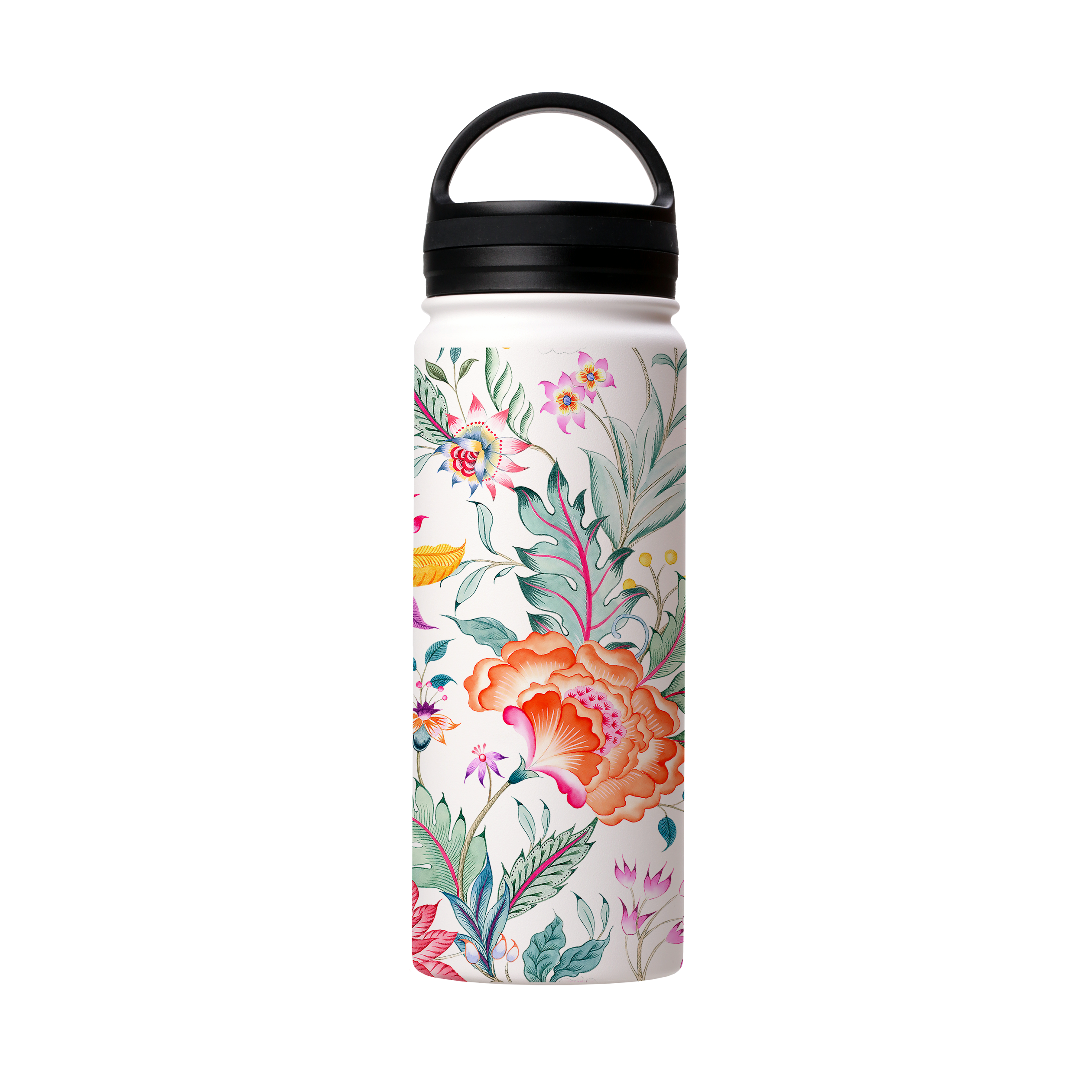 Vale Floral Insulated Stainless Steel Water Bottle