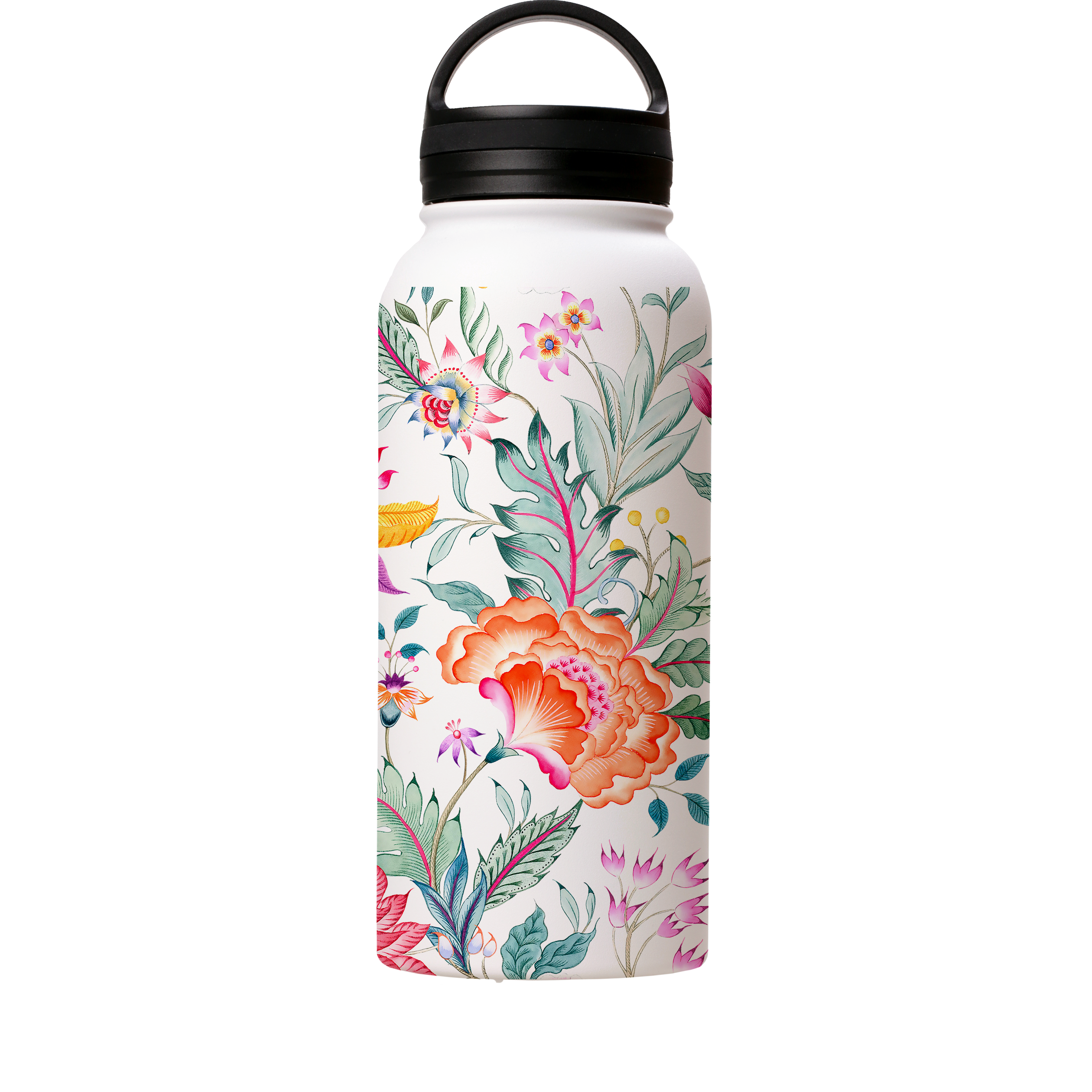 Vale Floral Insulated Stainless Steel Water Bottle