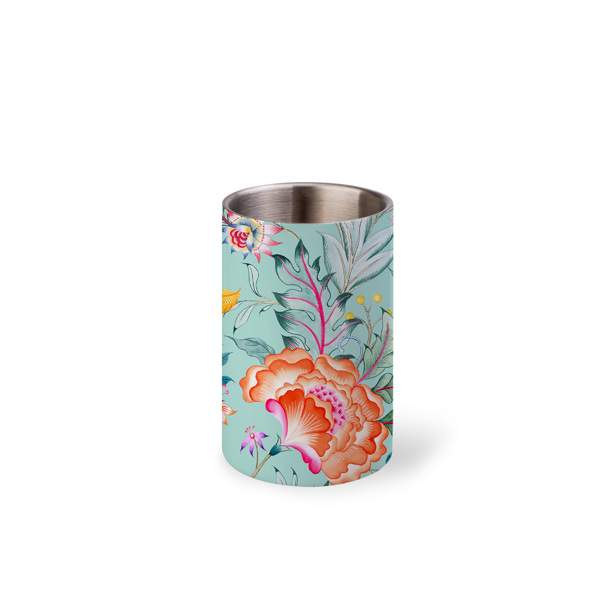 Vale Floral Mint Wine Chiller Bucket