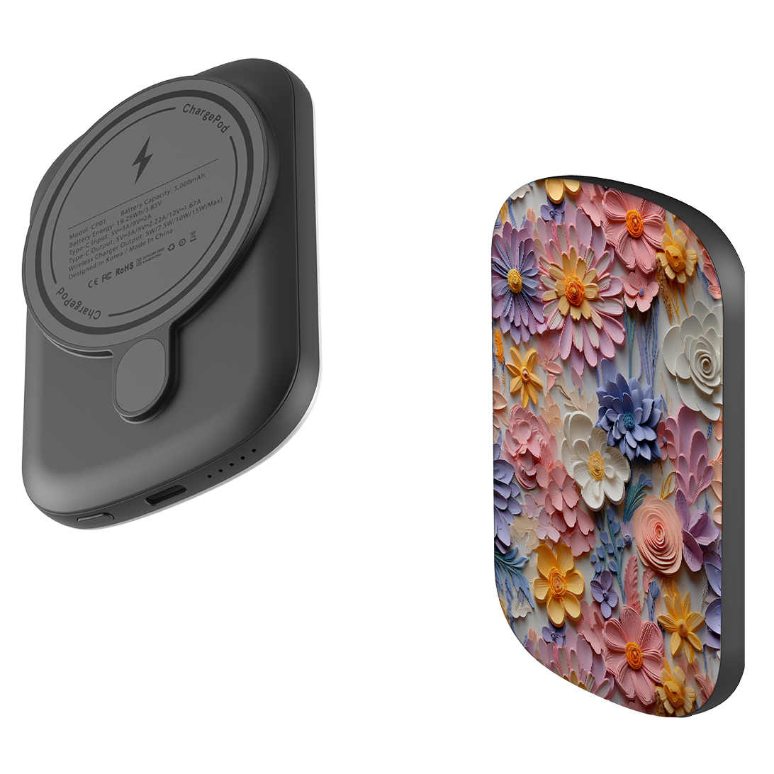 MagSafe Power Bank - Vasant Floral