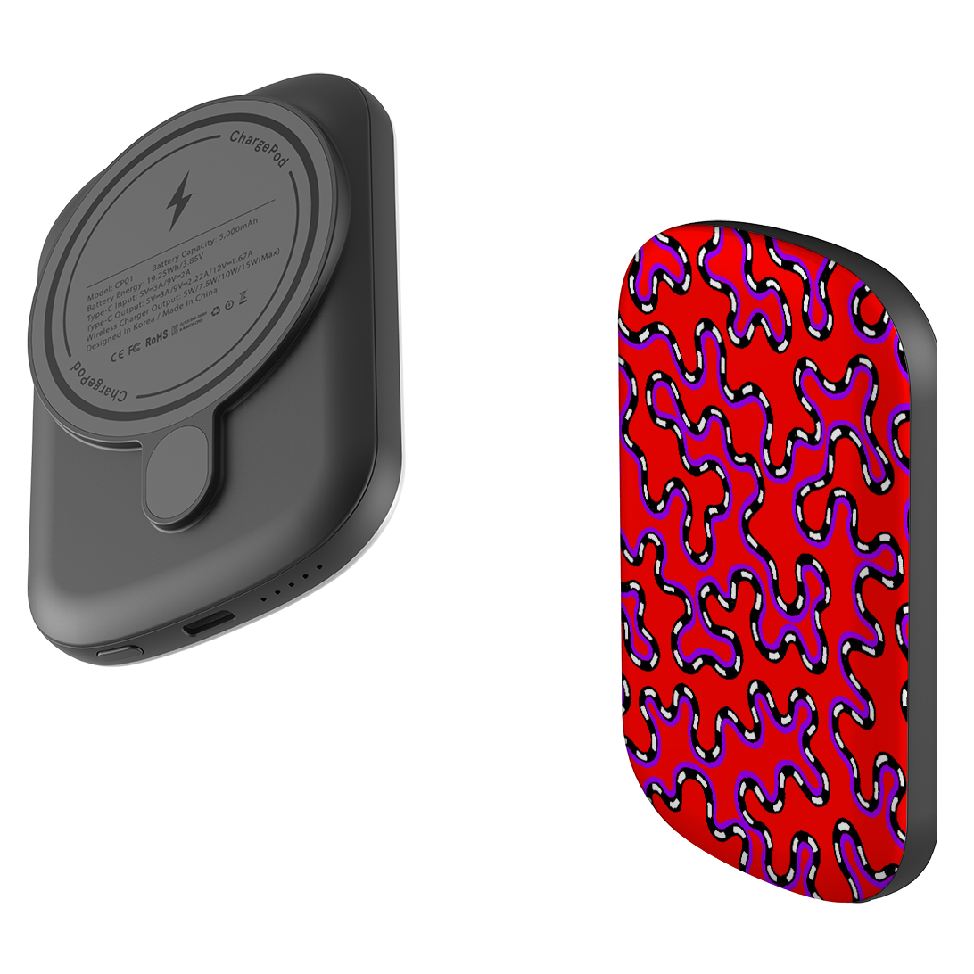 MagSafe Power Bank - Vermicular By Cressida Bell