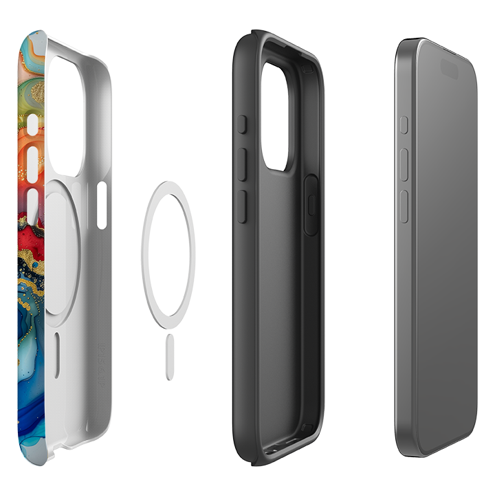 iPhone MagSafe Tough Case - Victoria Marble