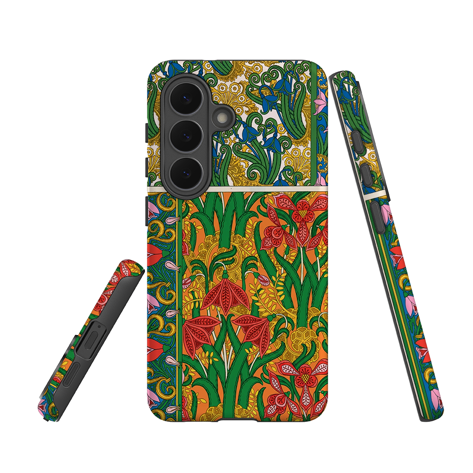 Samsung Tough Case - Vintage Art Nouveau Lily