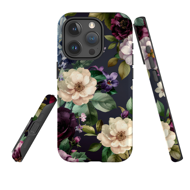 Vintage Botanical V iPhone Tough Case