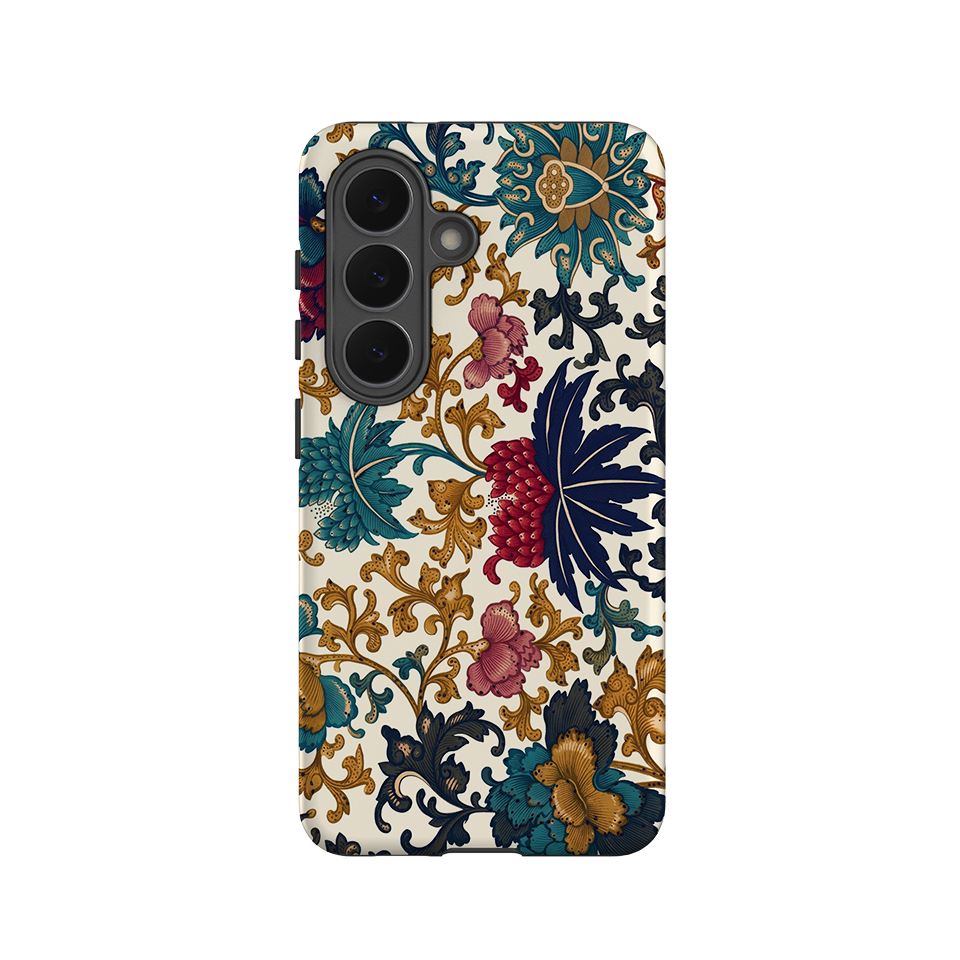 Samsung Tough Case - Vintage Damask Floral