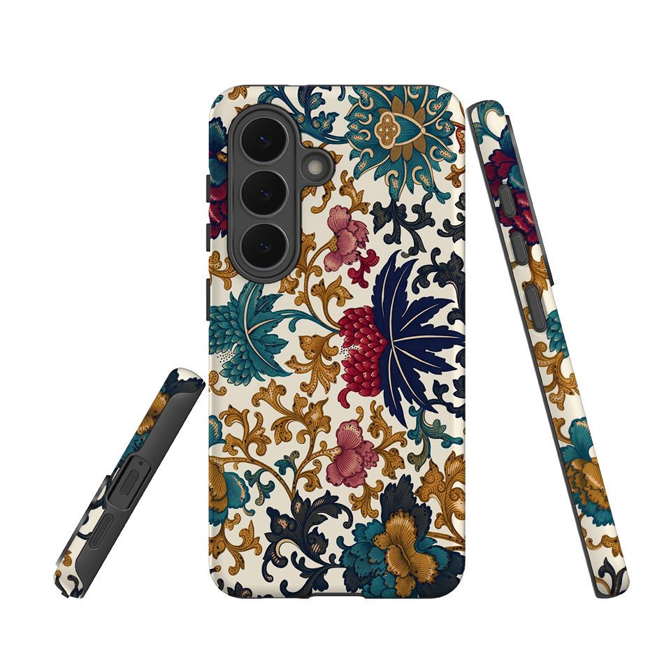 Samsung Tough Case - Vintage Damask Floral