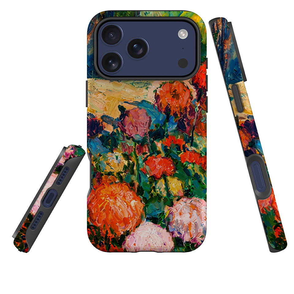 iPhone MagSafe Tough Case - Vintage Garden Floral