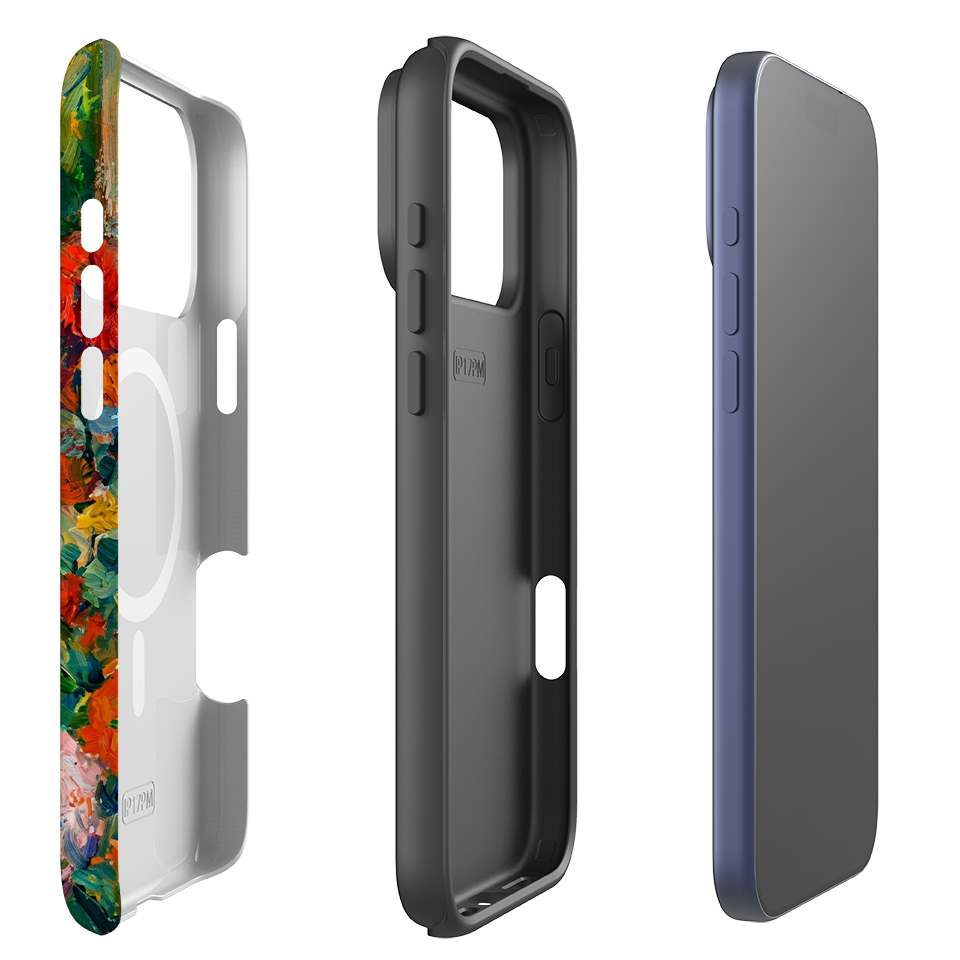 iPhone MagSafe Tough Case - Vintage Garden Floral