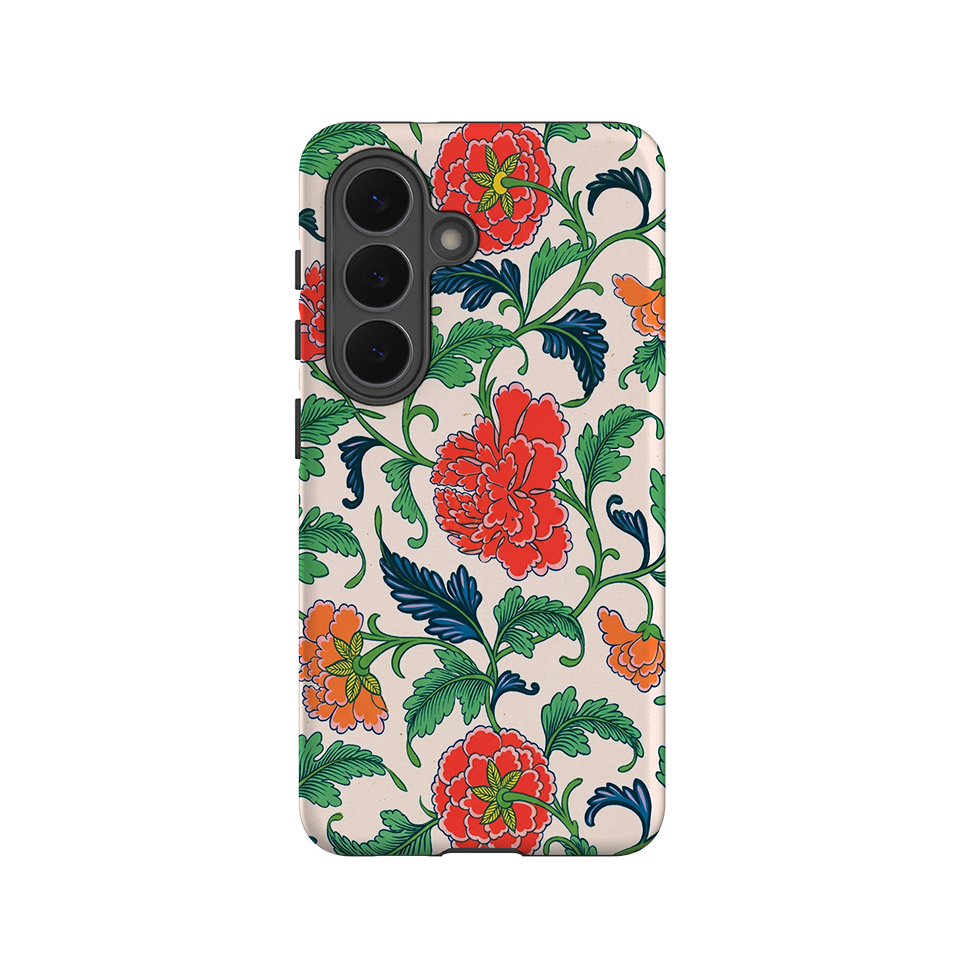 Samsung Tough Case - Vintage Peony Floral