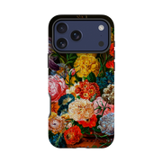 iPhone Tough Case - Vintage Peony & Iris