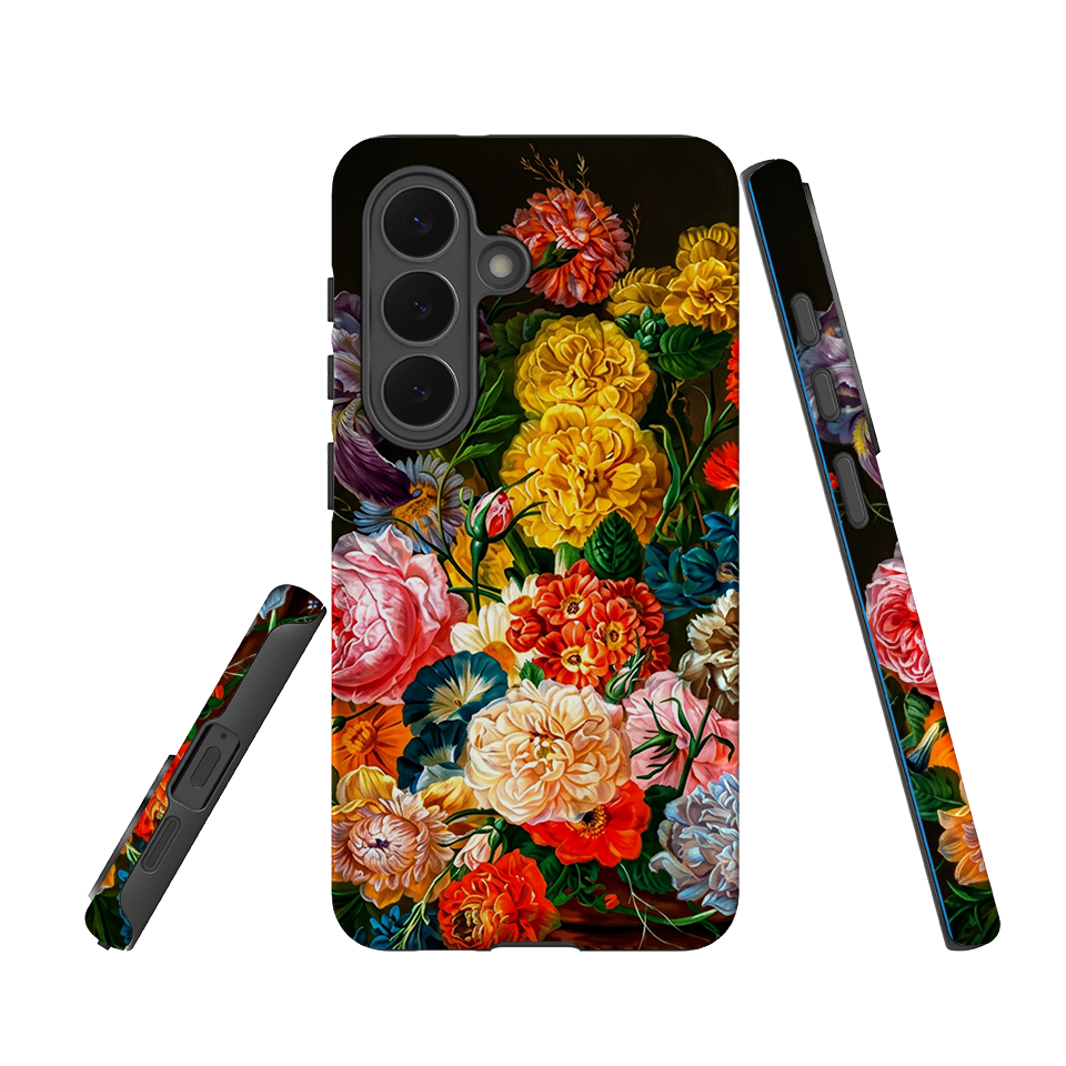 Samsung Tough Case - Vintage Peony & Iris