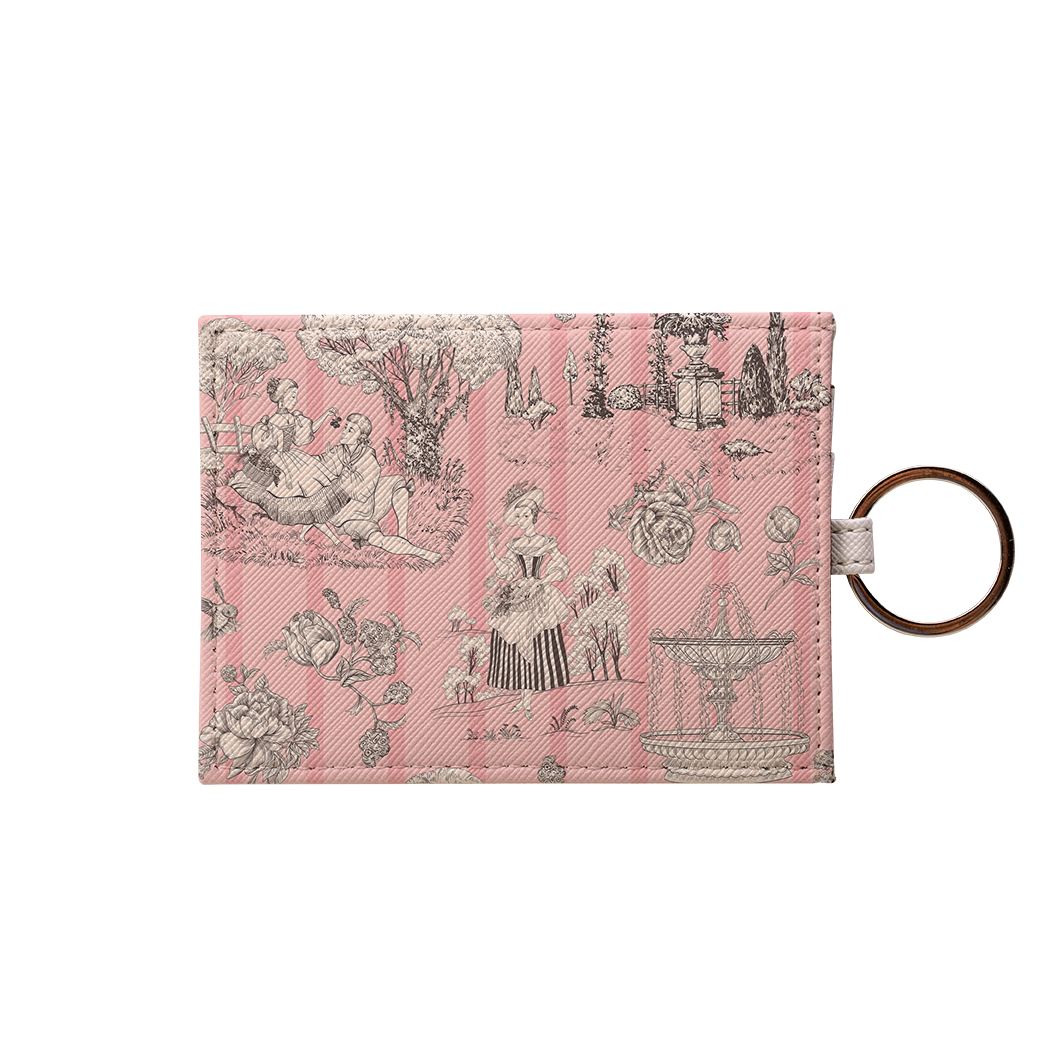 Vintage Pink Card Holder