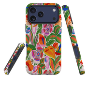 iPhone MagSafe Tough Case - Vintage Tropical Floral